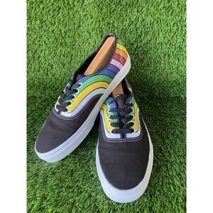 Vans Multicolored Black Sk8 Low Top M 10.5  / W 12 Skate Shoes Lace Up